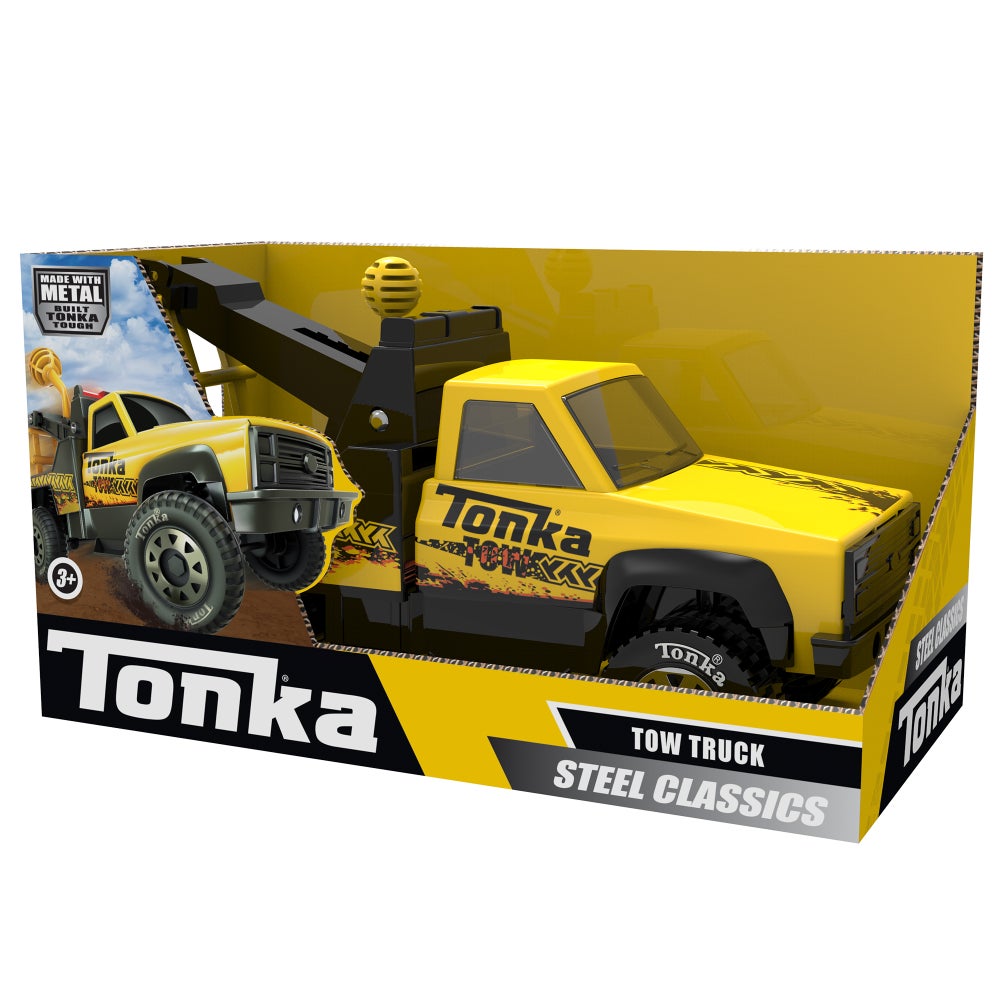 12.5" STEEL CLASSICS TOW TRUCK (2) BL